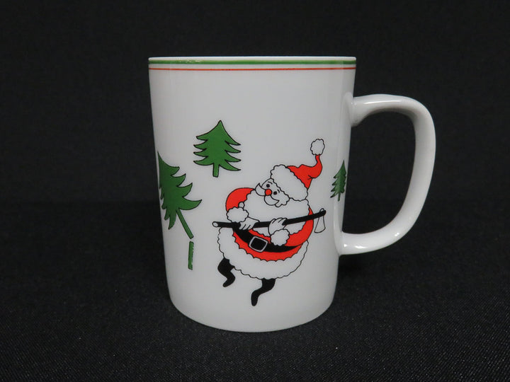 Fitz & Floyd Christmas Tree Mugs