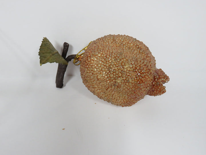 Beaded Fruit Ornaments