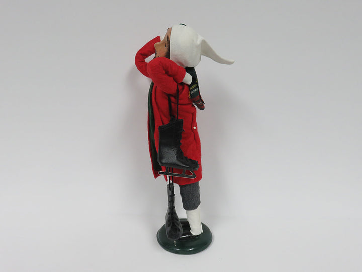 Byers Choice Male Skating Caroler