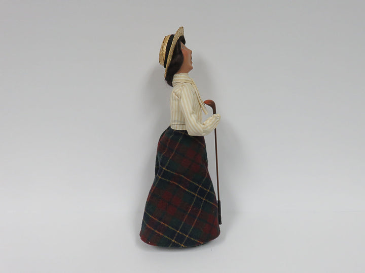 Byers Choice Female Golfer