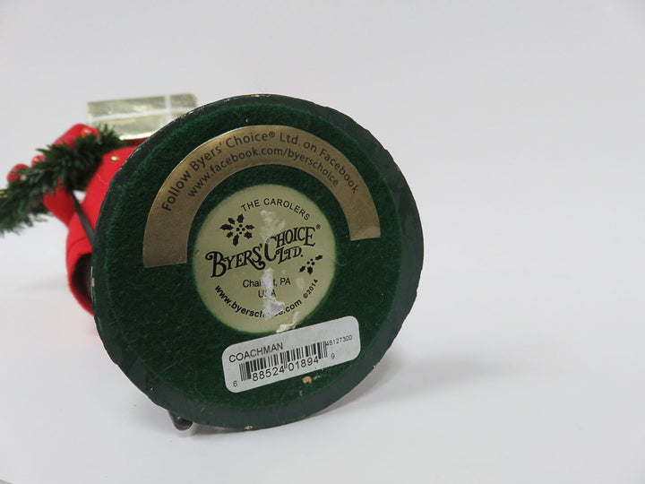 Byers Choice Coachman