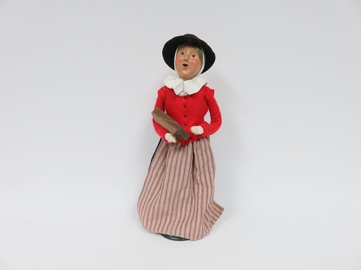 Byers Choice Woman Caroler