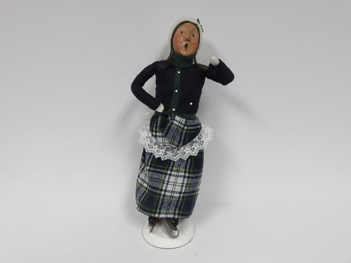 Byers Choice Woman on Skates