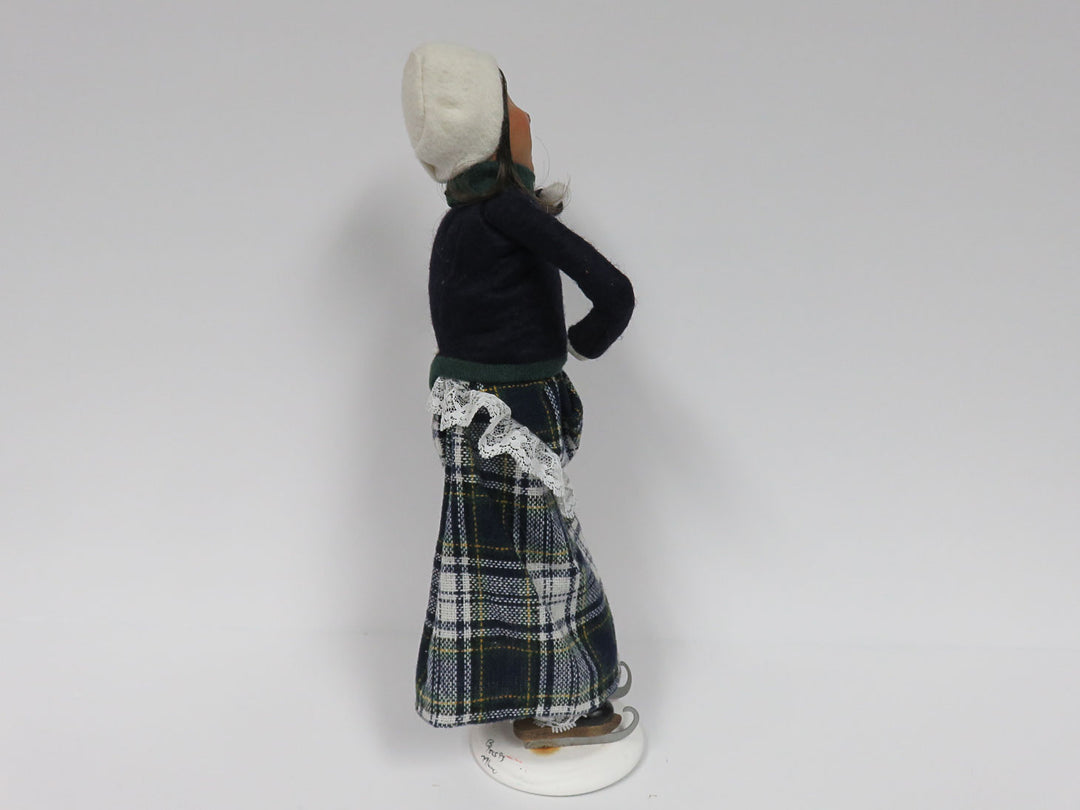 Byers Choice Woman on Skates