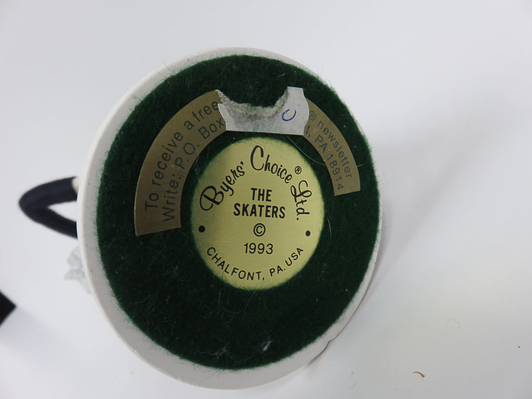 Byers Choice Woman on Skates