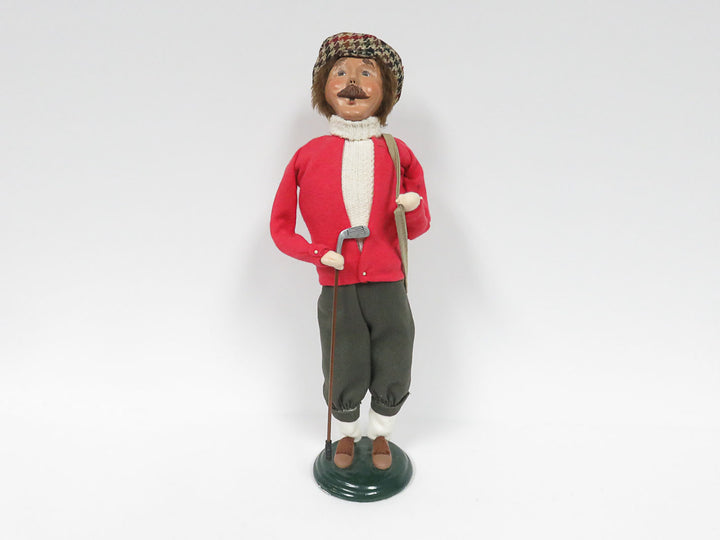 Byers Choice Male Golfer