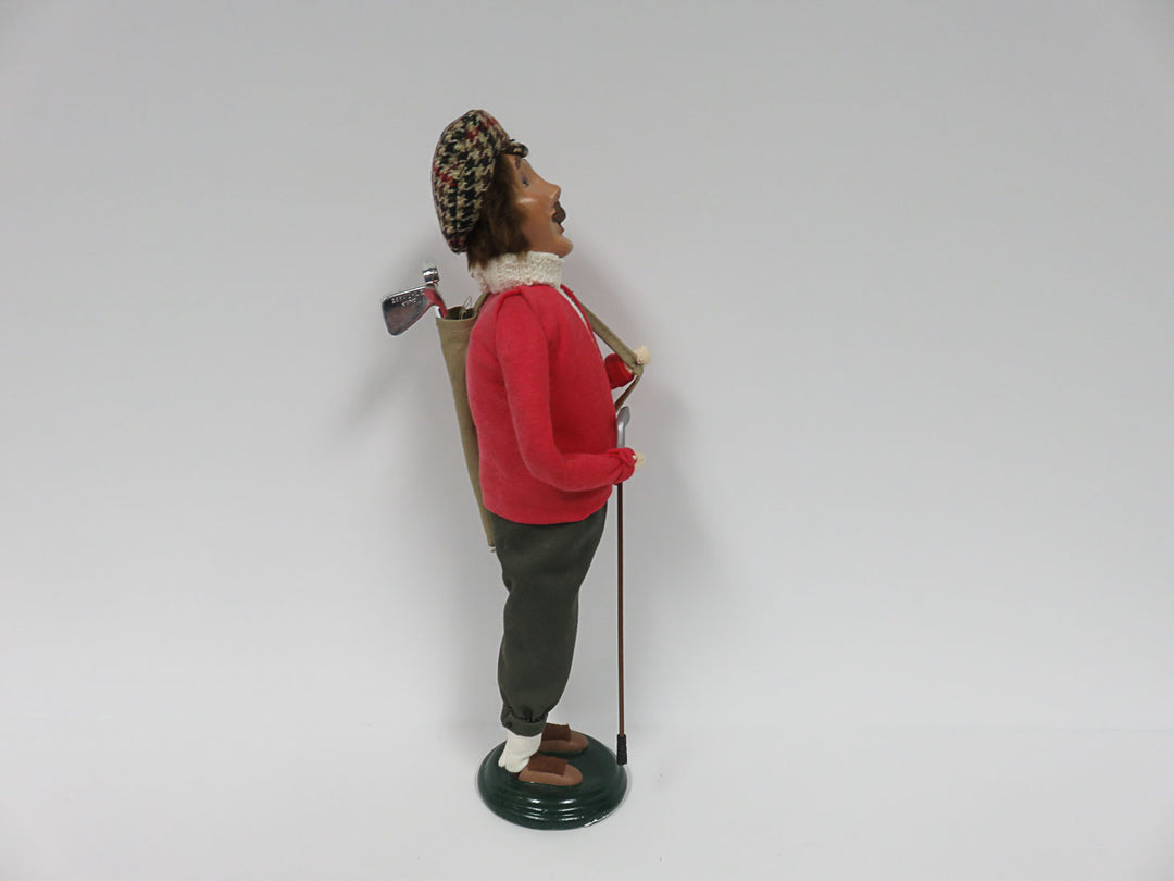 Byers Choice Male Golfer