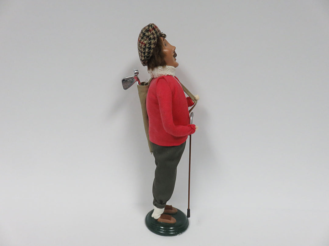 Byers Choice Male Golfer