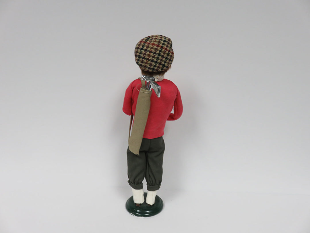 Byers Choice Male Golfer