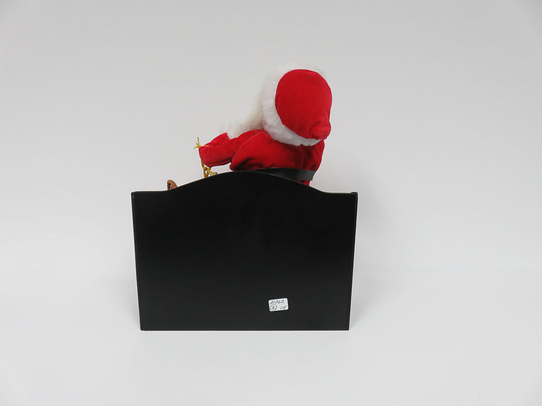 Byers Choice Santa on Bench