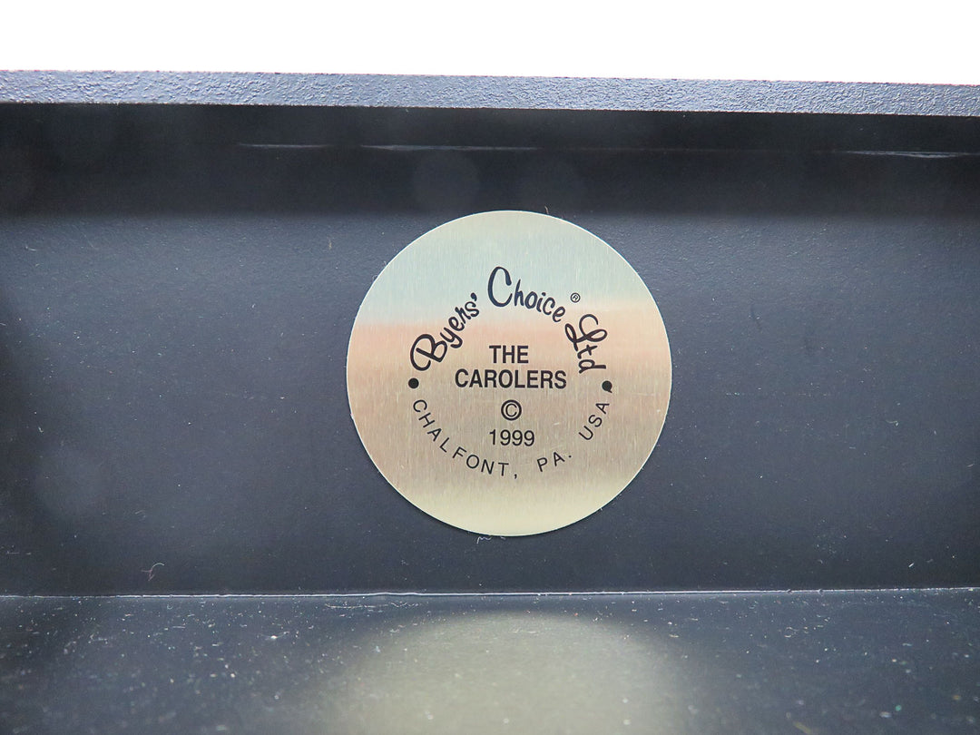 Byers Choice Santa on Bench