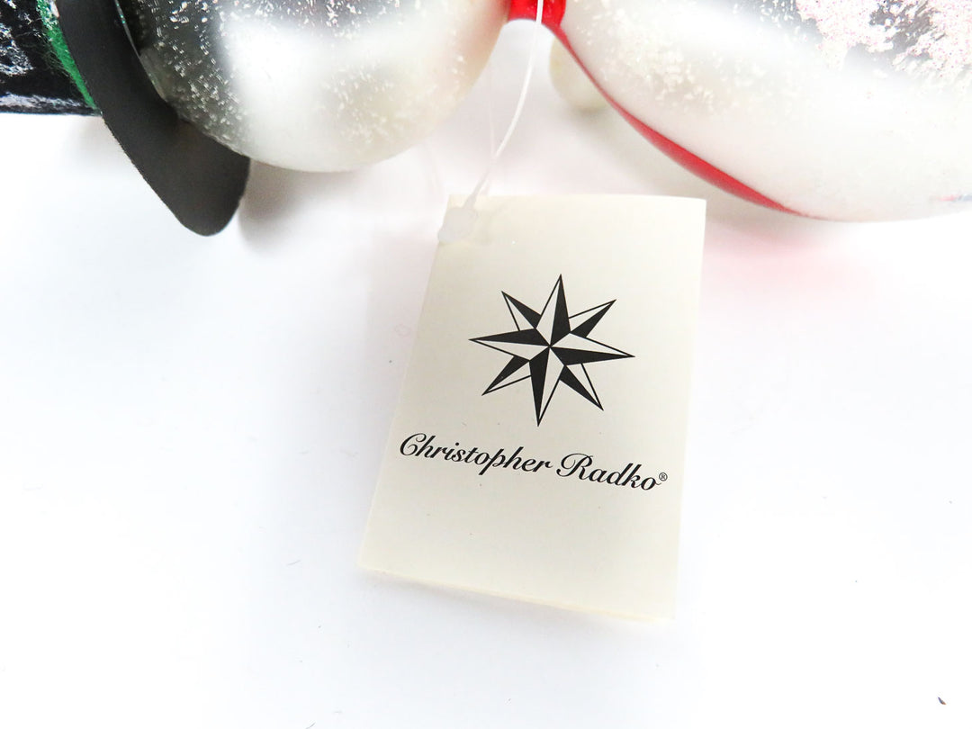 Radko Snowman Tree Topper