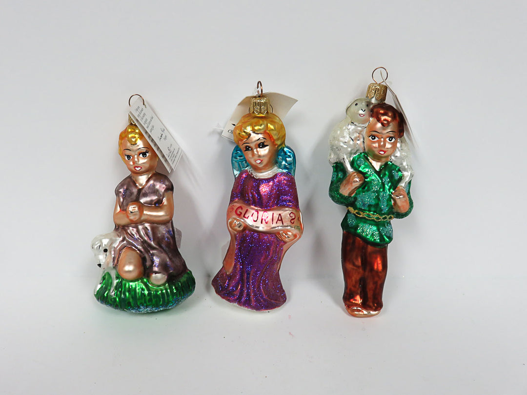 Radko Shepherd's Prayer Gloria Ornaments