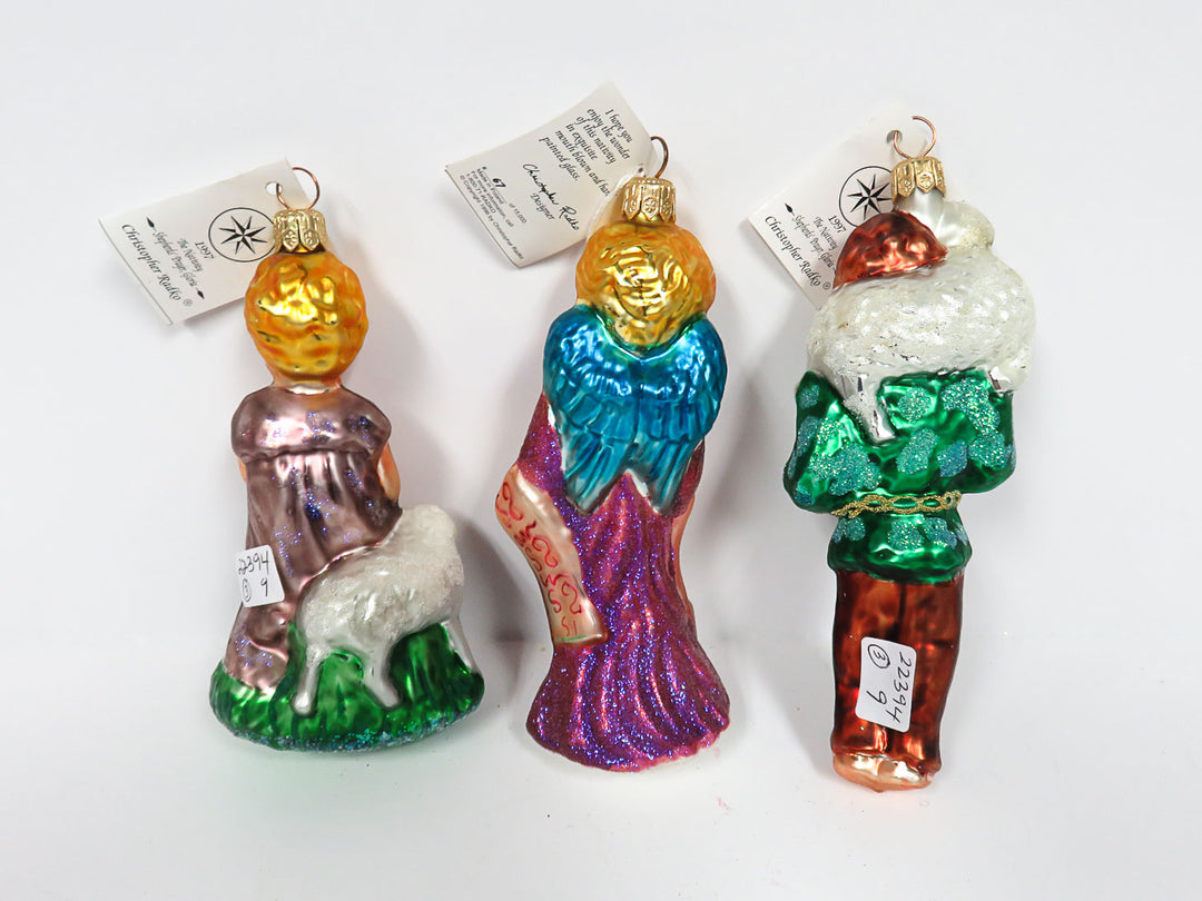 Radko Shepherd's Prayer Gloria Ornaments