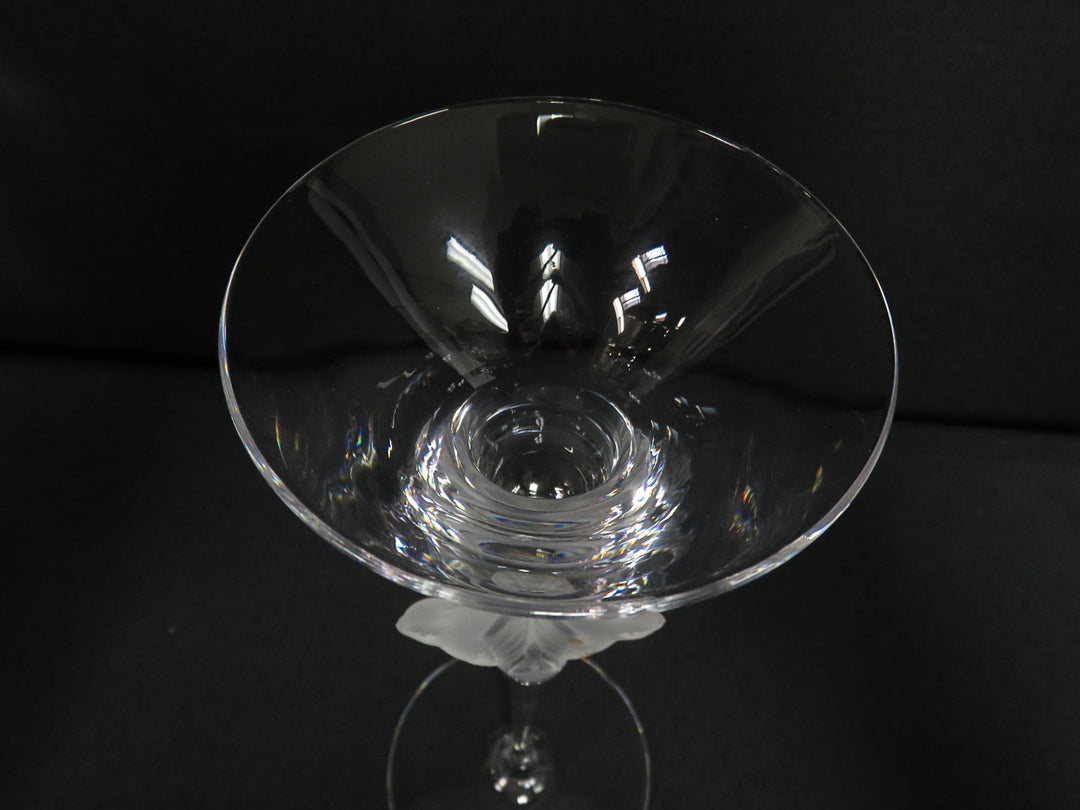 Pair of Frosted Bird Candlesticks