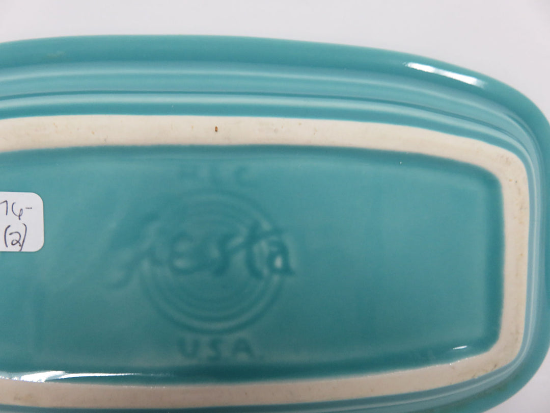 Fiesta Ware Butter Dish