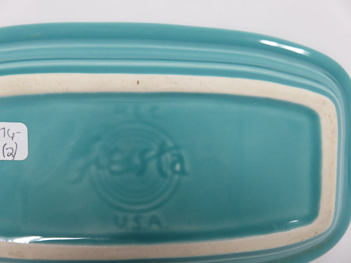 Fiesta Ware Butter Dish
