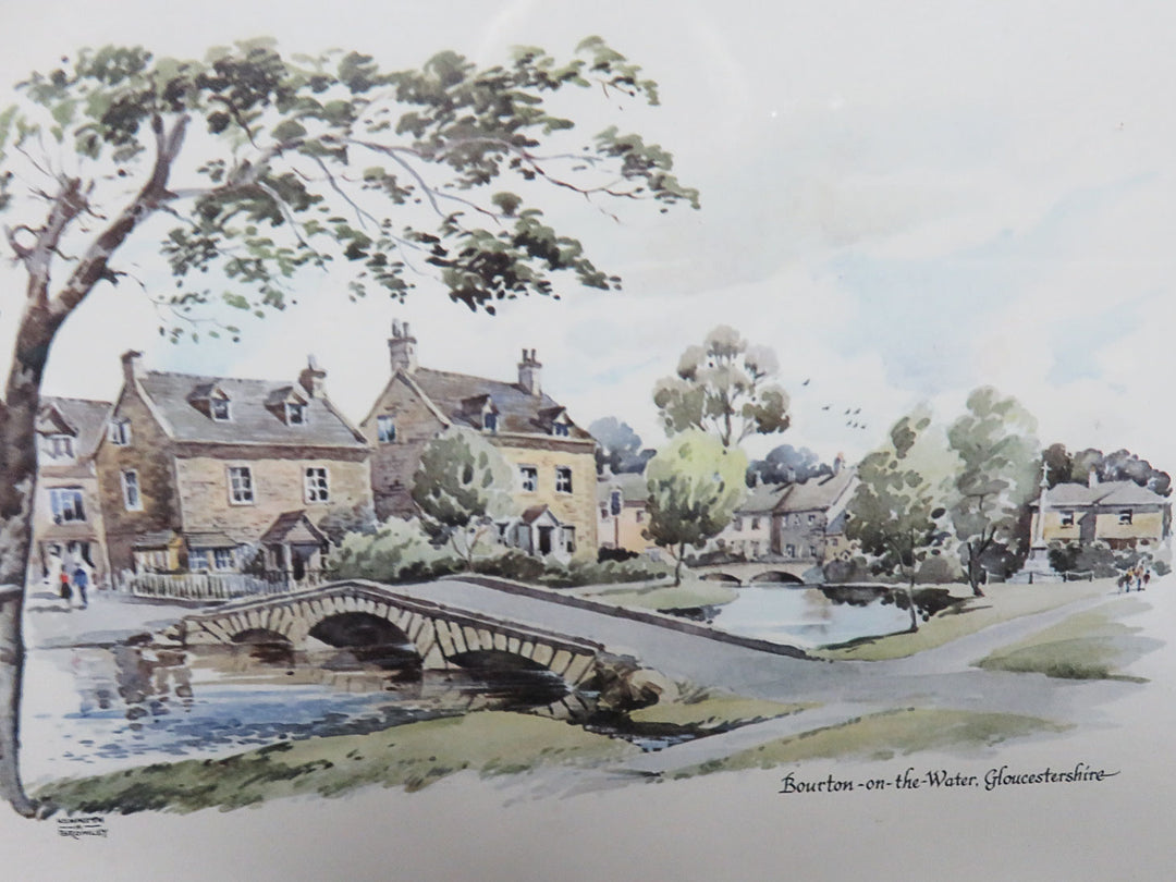 Gloucestershire Scene Print