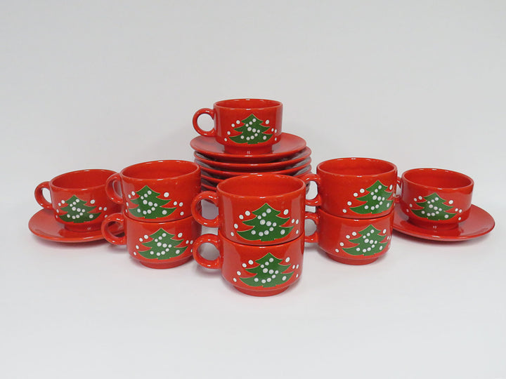 Waechtersbach Stackable Cups & Saucers