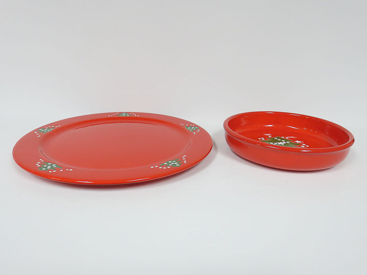 Waechtersbach Platter & Small Bowl