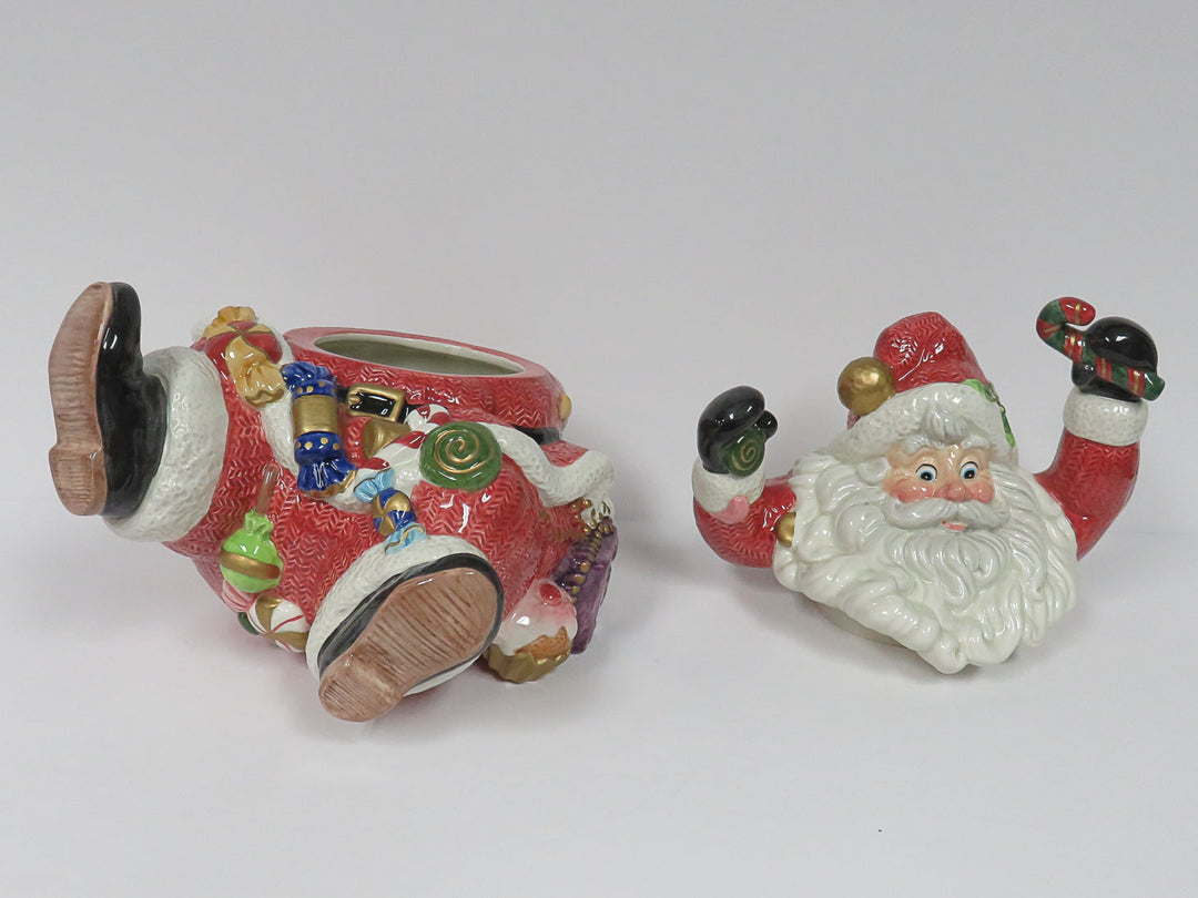 Fitz & Floyd Santa Cookie Jar