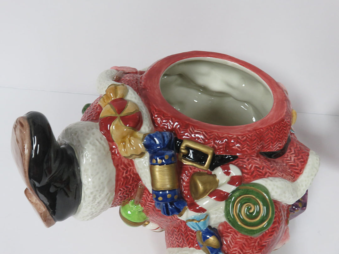 Fitz & Floyd Santa Cookie Jar
