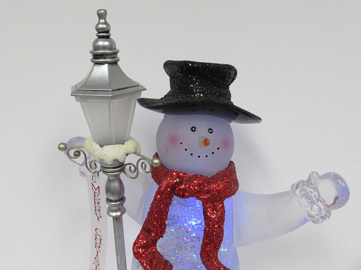 LED Illuminated Snowman