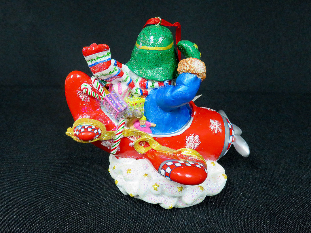 Radko Flying Frosty Ornament