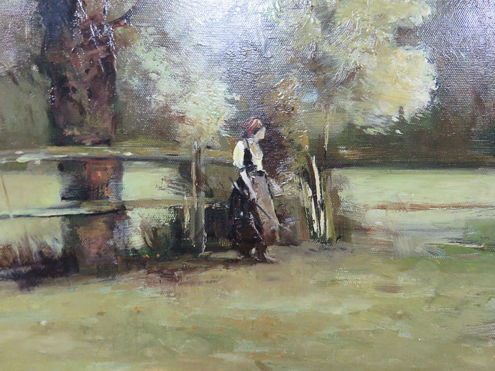 Max Gestel Original Oil Painting