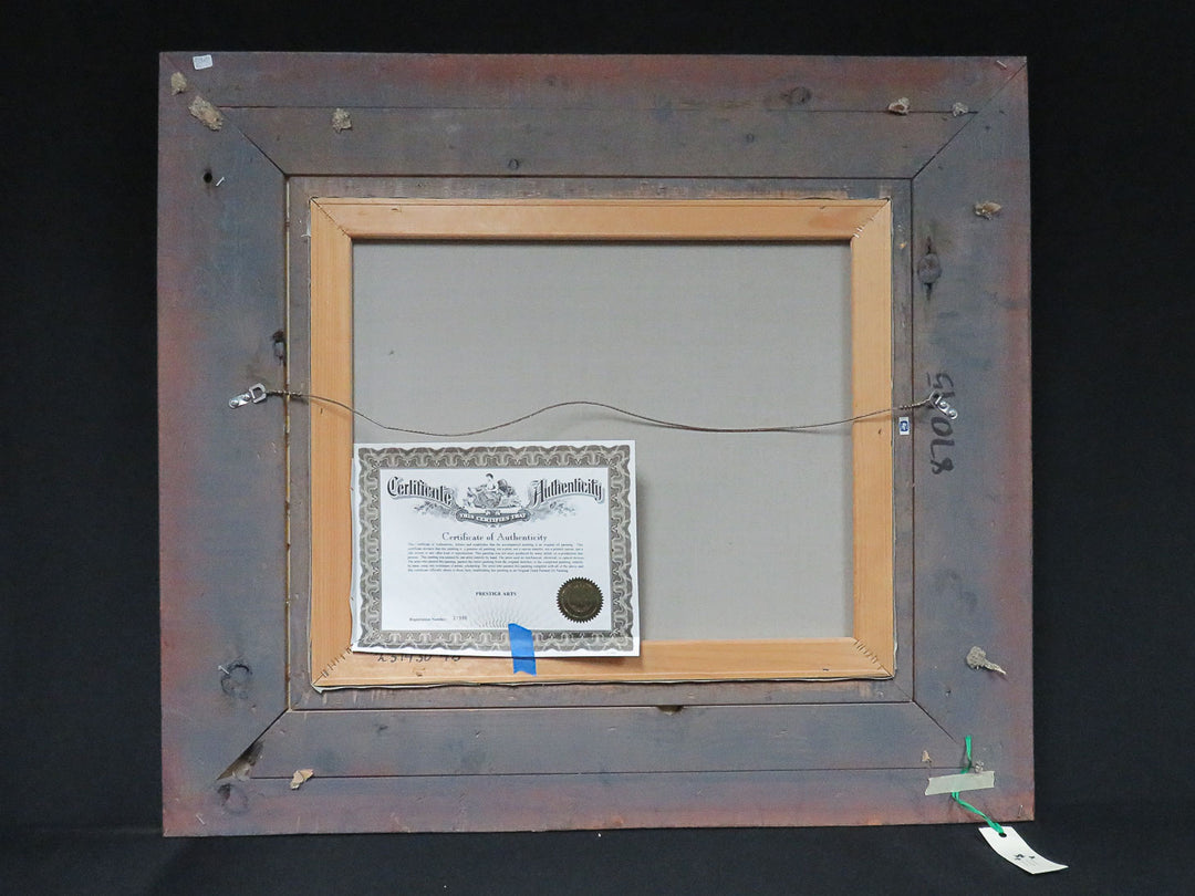 Max Gestel Original Oil Painting