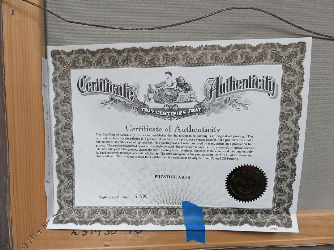 Max Gestel Original Oil Painting