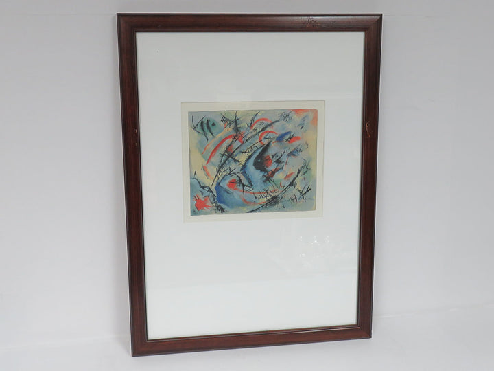Kandinsky The Burning Plane Print