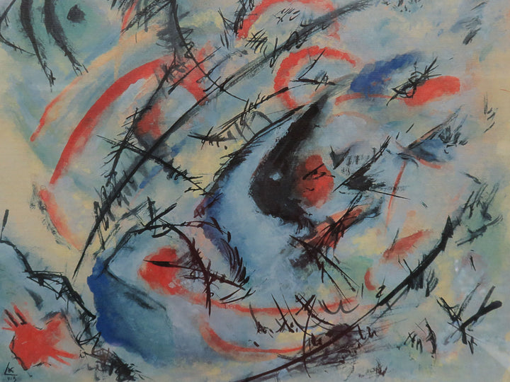 Kandinsky The Burning Plane Print