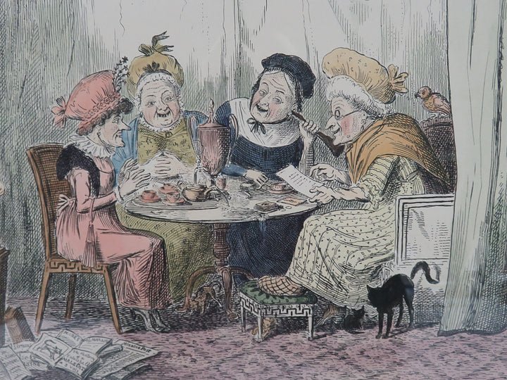 Print of Women in Living Room