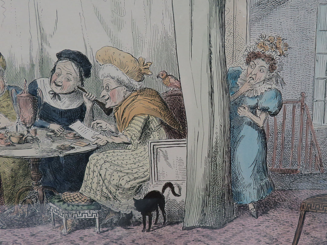 Print of Women in Living Room