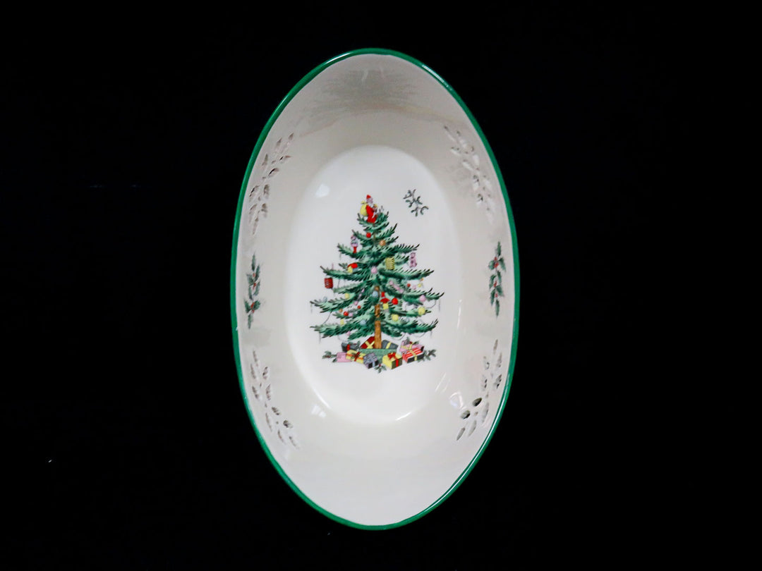 Spode Christmas Oval Bowl