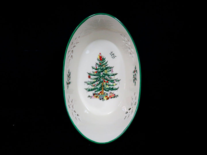 Spode Christmas Oval Bowl