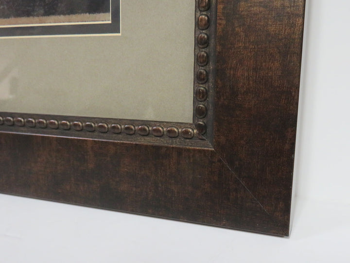 Geometric Leaf Print