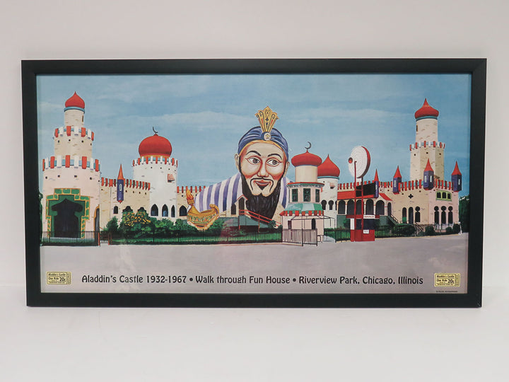 Chicago Memorabila Nostalgic Riverview Print