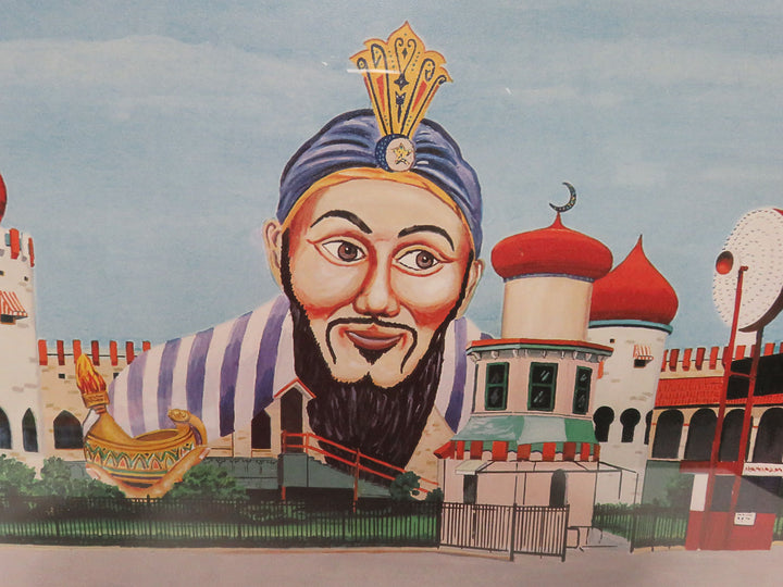 Chicago Memorabila Nostalgic Riverview Print