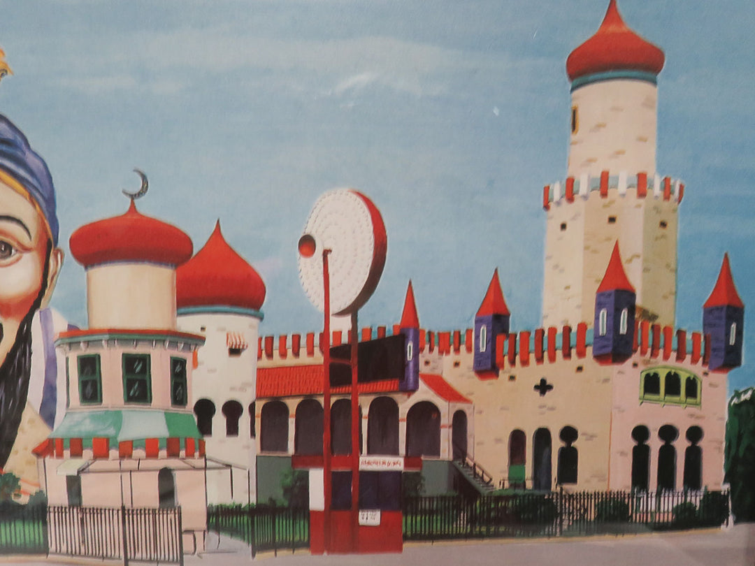 Chicago Memorabila Nostalgic Riverview Print