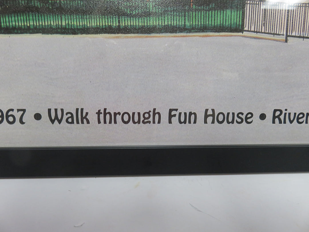 Chicago Memorabila Nostalgic Riverview Print