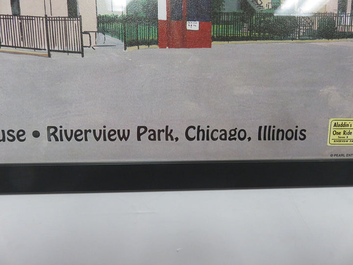 Chicago Memorabila Nostalgic Riverview Print