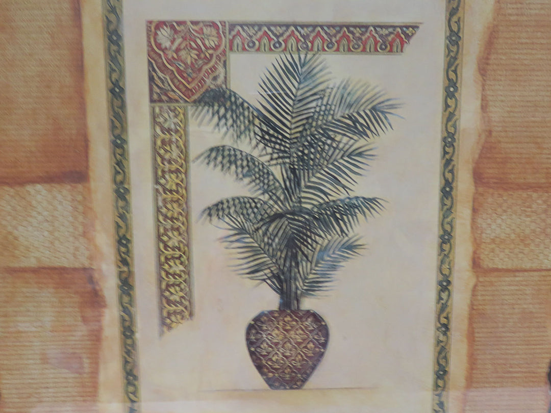 Z Gallerie Botanic Print - Gilded Palm 1