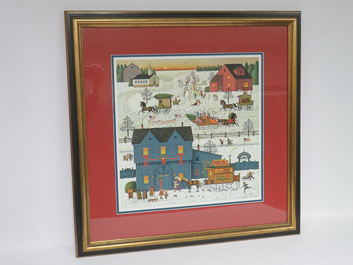 Christmas Print, "A Warm Christmas Love"