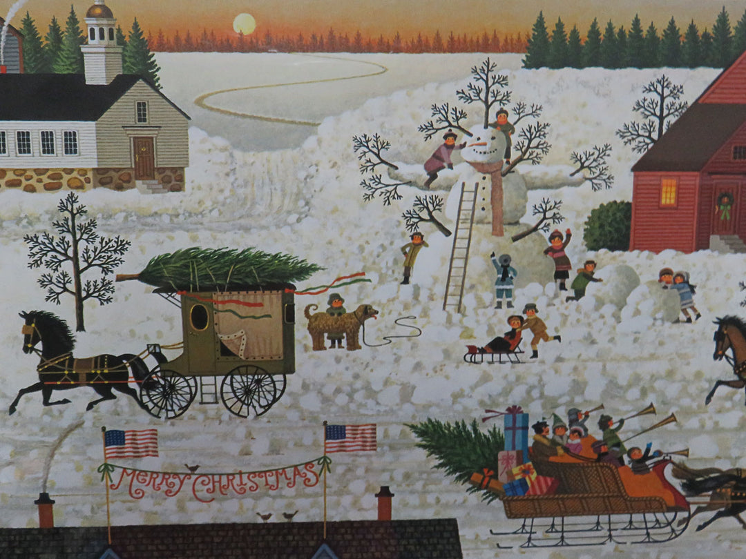 Christmas Print, "A Warm Christmas Love"