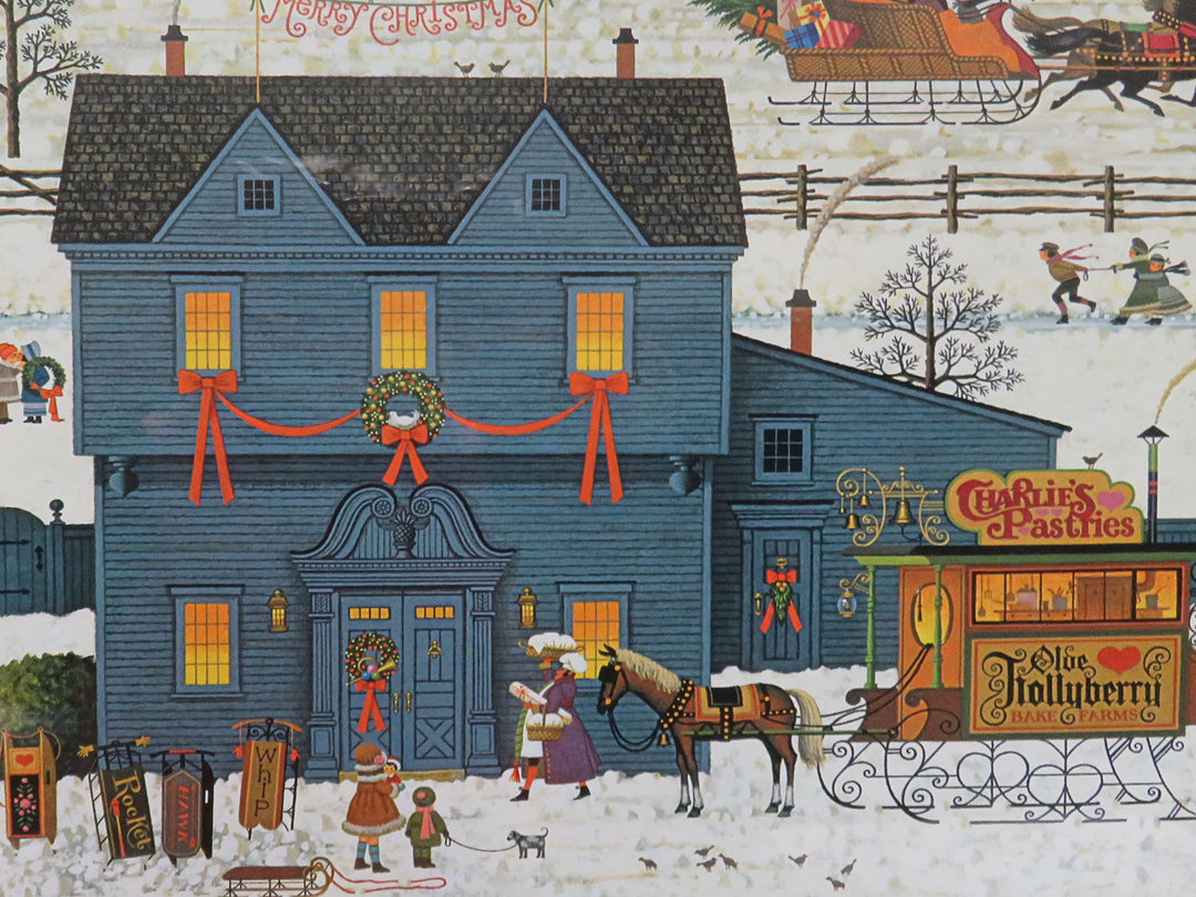 Christmas Print, "A Warm Christmas Love"