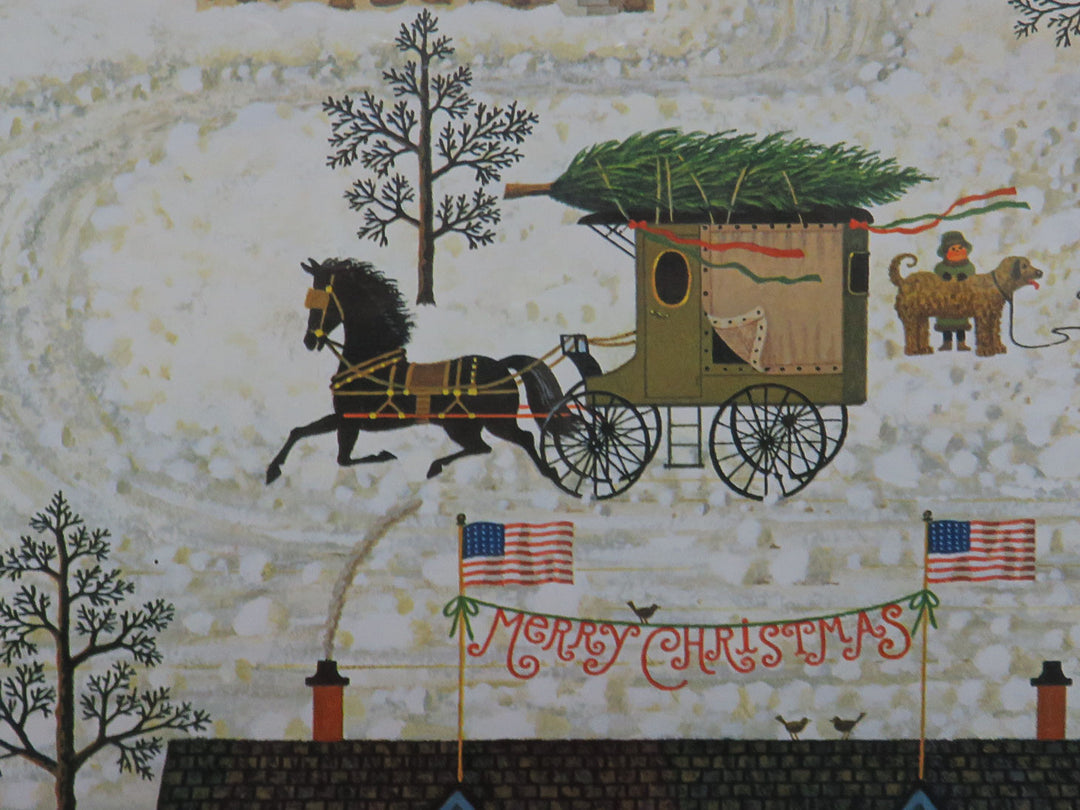 Christmas Print, "A Warm Christmas Love"