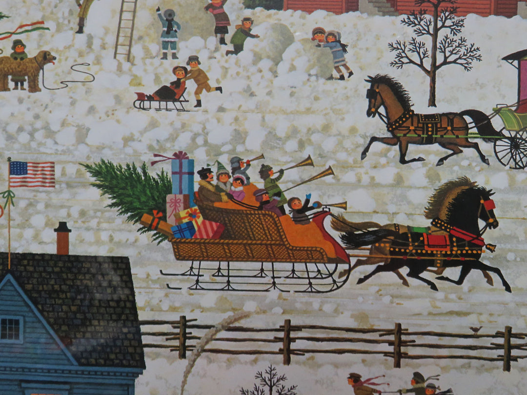 Christmas Print, "A Warm Christmas Love"