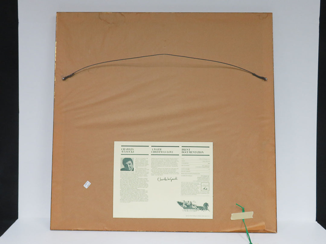 Christmas Print, "A Warm Christmas Love"